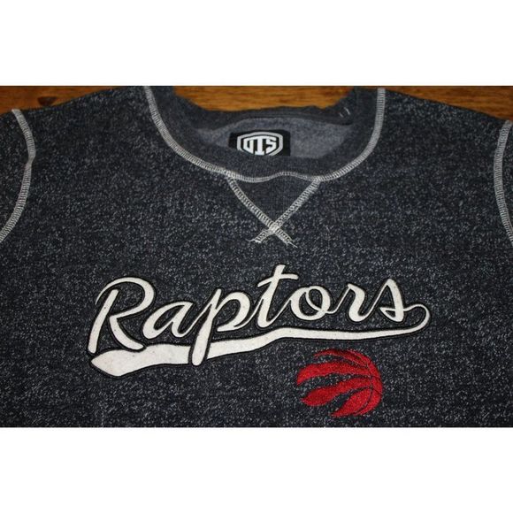 OTS Adult LG NBA Toronto Raptors Basketball Lightweight Long Sleeved Sweatshirt - Picture 6 of 11